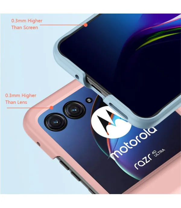Preklopna plastična maskica za Motorola Razr 40 Ultra 5G