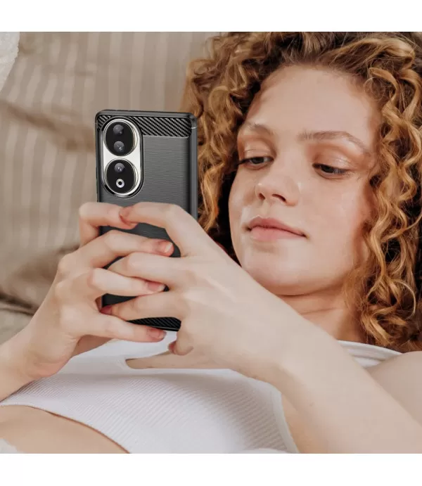 Carbon Brush silikonska zaštitna maska Honor 90