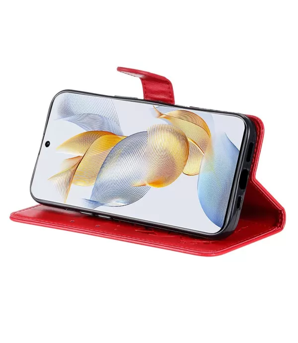  Maca i leptir dizajn preklopna torbica futrola za Honor 90 5G
