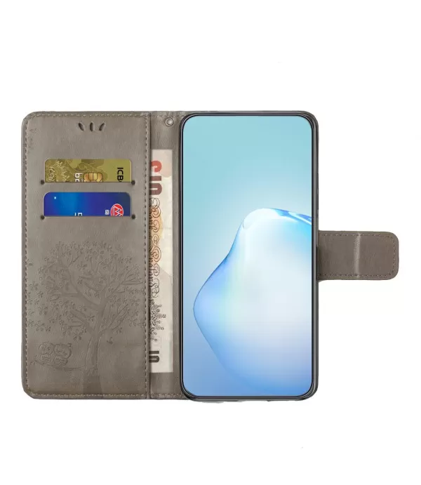 Dvije sove na drvetu kožna torbica futrola Honor 90 Lite 5G