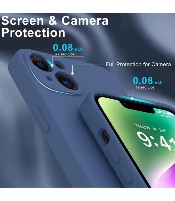 Liquid mat silikonska zaštitna maskica iPhone 15 Plus