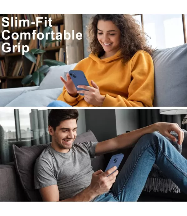 Liquid mat silikonska zaštitna maskica iPhone 15 Plus