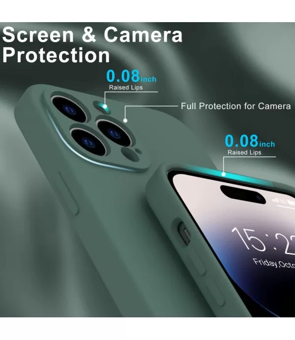 Liquid mat silikonska zaštitna maskica iPhone 15 Pro Max