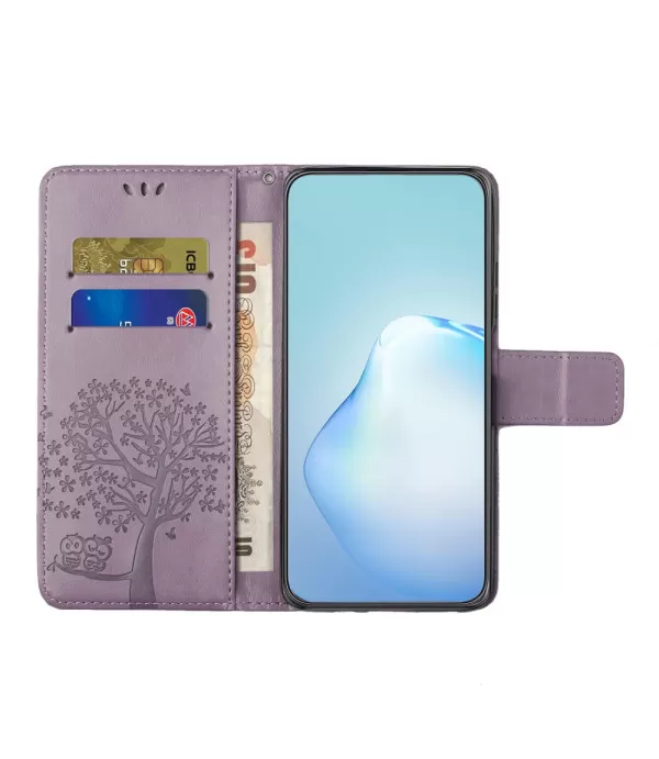 Sove dizajn preklopna torbica futrola za Motorola Moto G14 4G