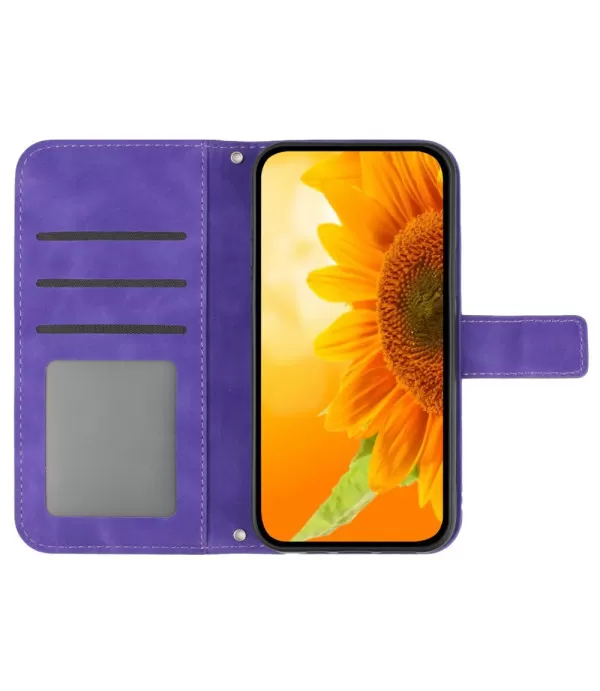 Suncokret dizajn preklopna torbica futrola Xiaomi 13T/13T Pro 5G