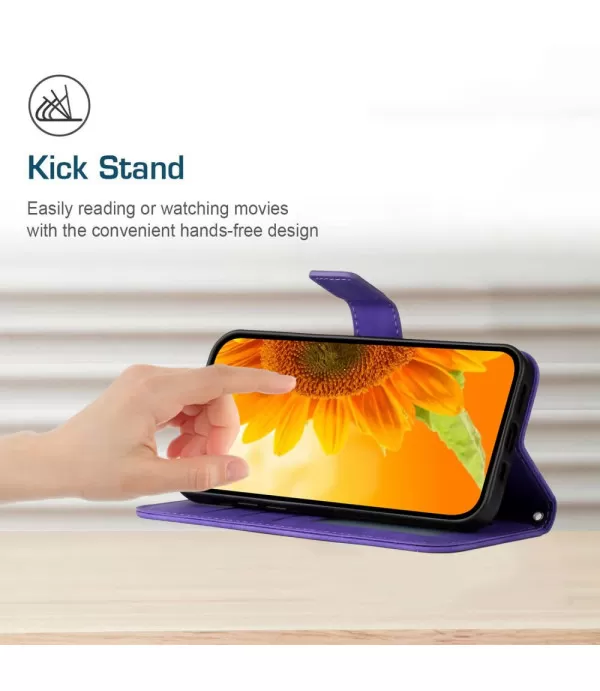 Suncokret dizajn preklopna torbica futrola Xiaomi 13T/13T Pro 5G