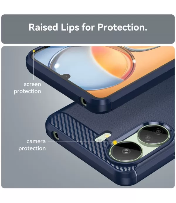 Carbon Brush silikonska zaštitna maska Xiaomi Redmi 13C