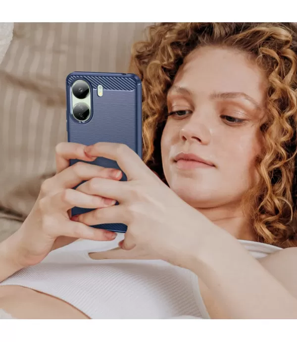 Carbon Brush silikonska zaštitna maska Xiaomi Redmi 13C