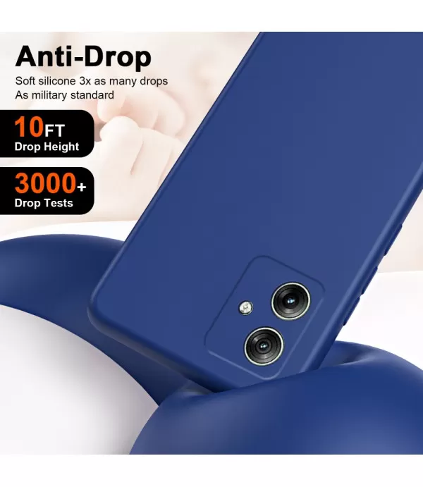 Mat silikonska zaštitna maskica Motorola Moto G54 5G