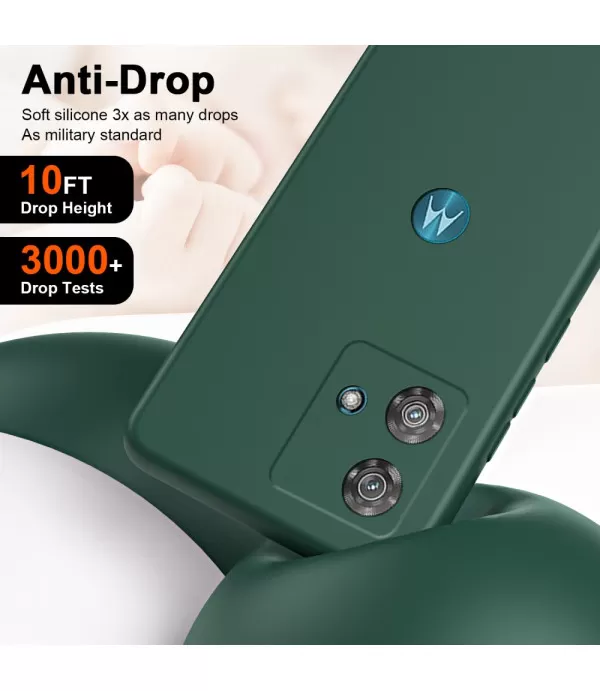 Mat silikonska zaštitna maskica Motorola Edge 40 Neo 5G