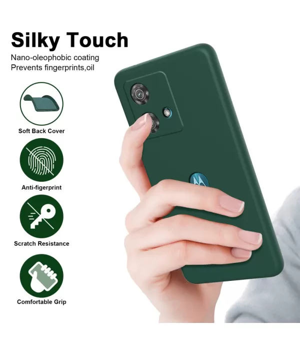 Mat silikonska zaštitna maskica Motorola Edge 40 Neo 5G