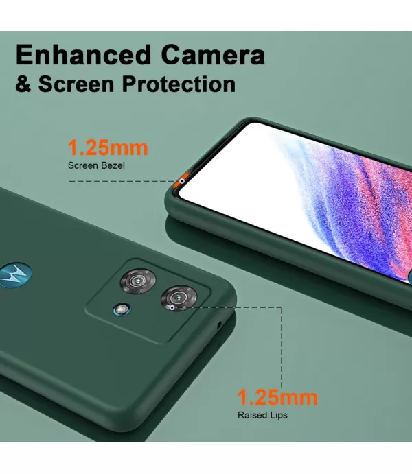 Mat silikonska zaštitna maskica Motorola Edge 40 Neo 5G