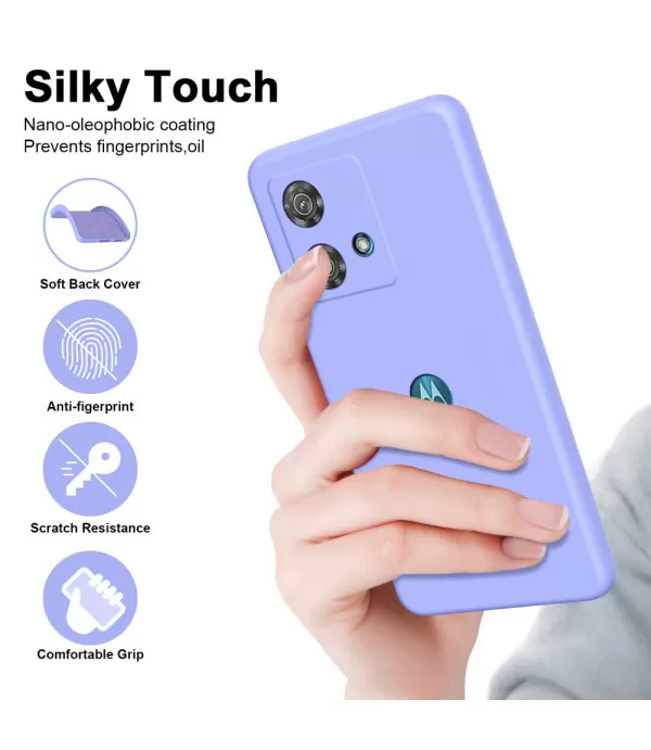 Mat silikonska zaštitna maskica Motorola Edge 40 Neo 5G