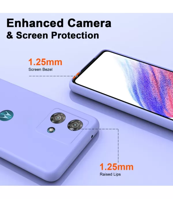 Mat silikonska zaštitna maskica Motorola Edge 40 Neo 5G