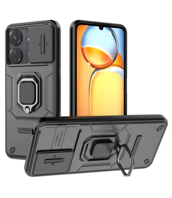 Hybrid magnet ​​PC + TPU maskica sa zaštitom za kameru za Xiaomi Redmi 13C