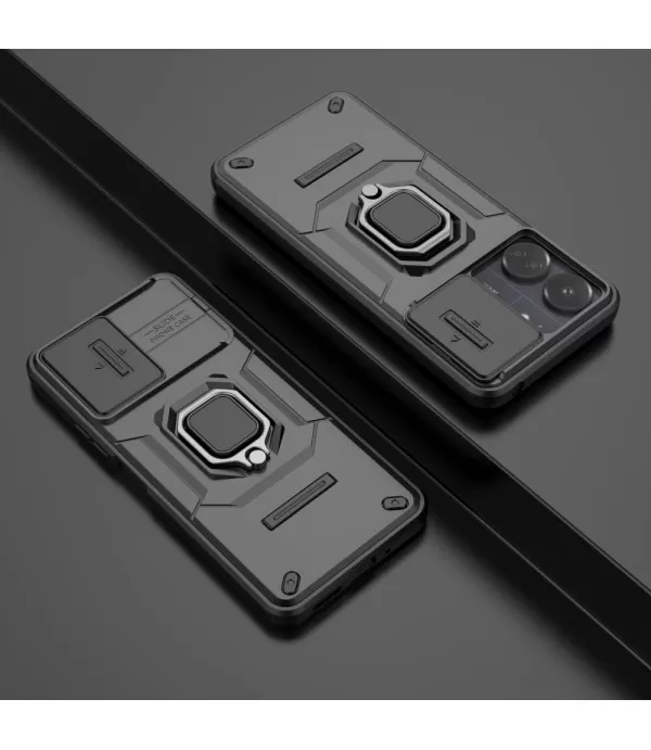 Hybrid magnet ​​PC + TPU maskica sa zaštitom za kameru za Xiaomi Redmi 13C