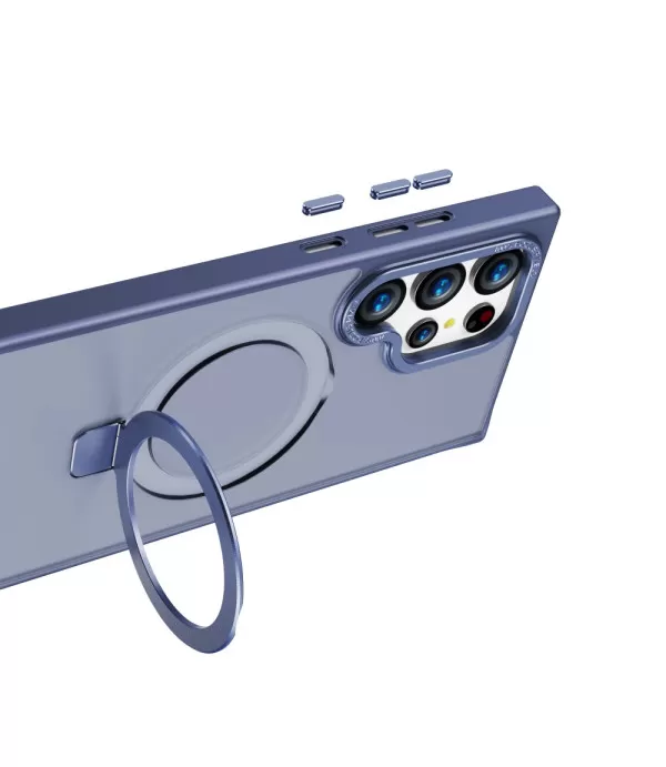 Samsung Galaxy S24 Ultra MagSafe zaštitna maskica s rotirajućim stalkom