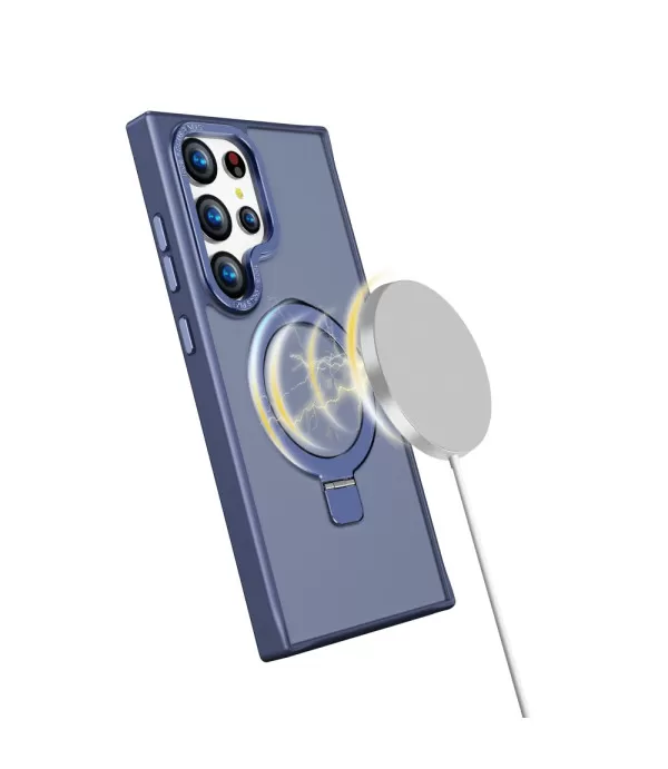 Samsung Galaxy S24 Ultra MagSafe zaštitna maskica s rotirajućim stalkom