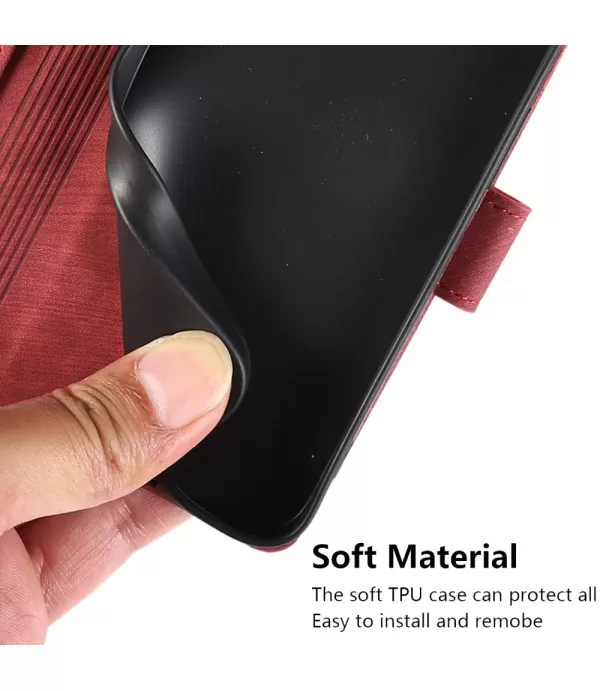Leptir i orhideje preklopna torbica futrola Samsung Galaxy S24 Plus 5G