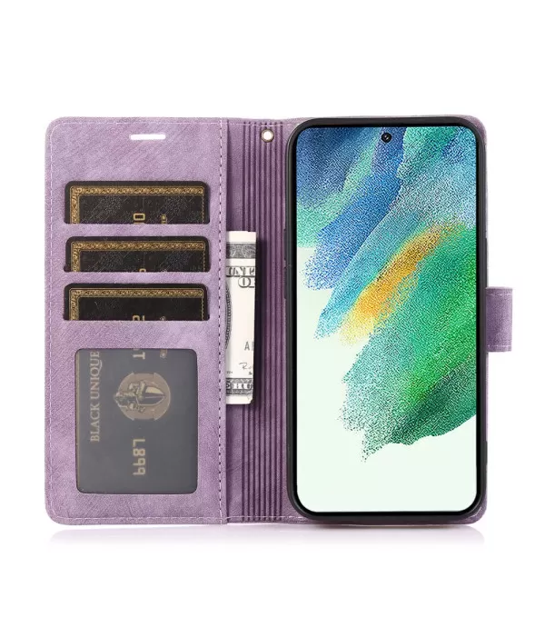 Leptir i orhideje preklopna torbica futrola Samsung Galaxy S24 Plus 5G