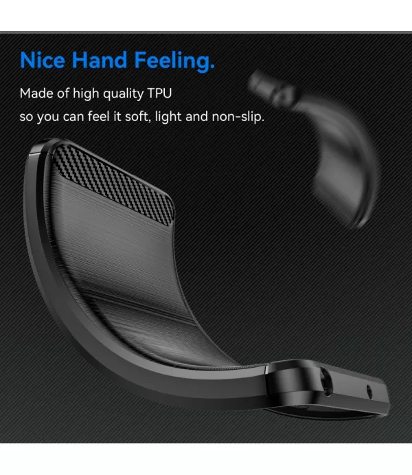 Carbon Brush silikonska zaštitna maska Xiaomi Redmi Note 13 Pro 5G
