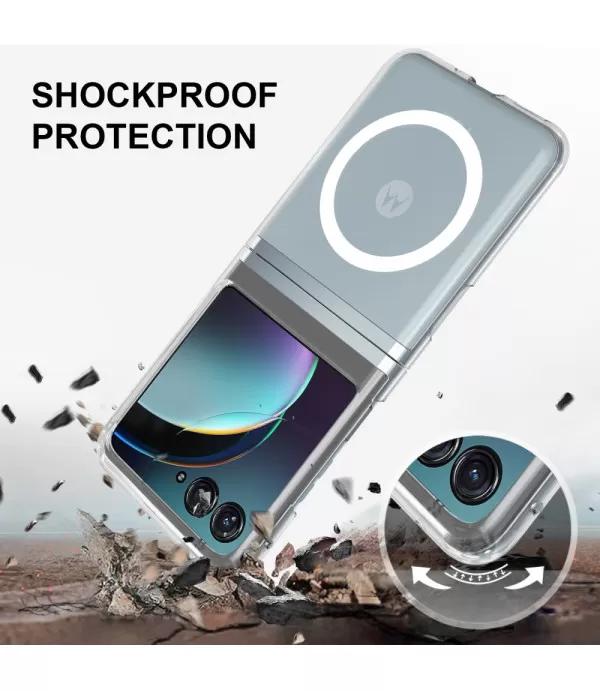 Prozirna Magsafe maskica za Motorola Razr 40 Ultra