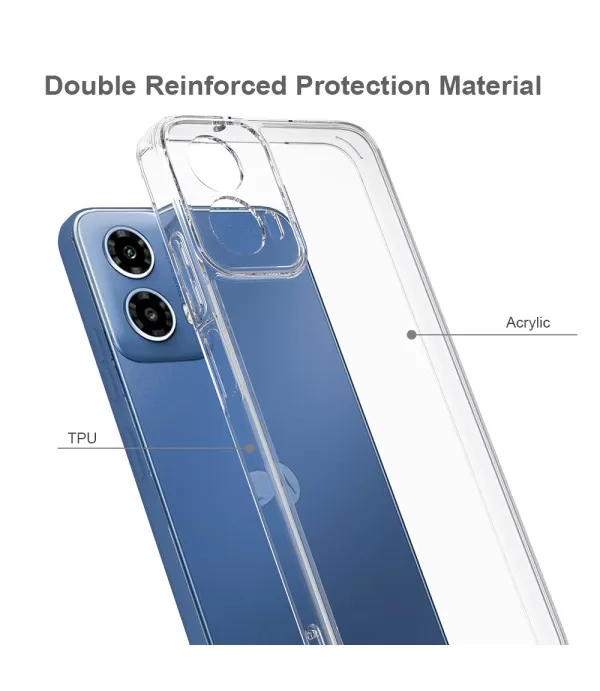 Silikonska Prozirna Maskica za Motorola G34 5G