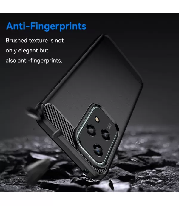Carbon Brush Silikonska TPU Zaštitna Maskica za Telefon Honor 200 Lite
