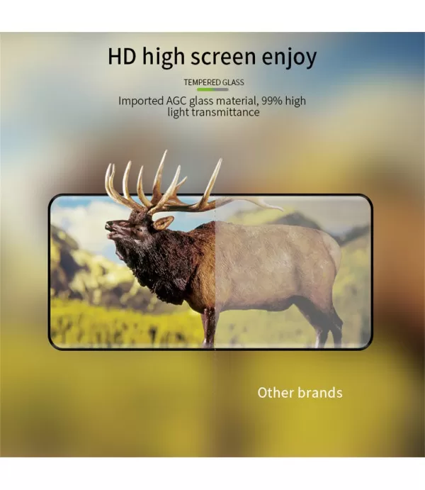 MOFI Premium Zakrivljeno Full Glue Zaštitno Staklo za Honor 200 Pro 5G