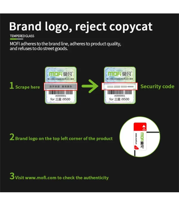 MOFI Premium Zakrivljeno Full Glue Zaštitno Staklo za Honor 200 Pro 5G