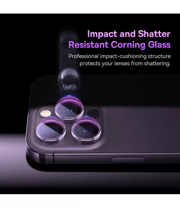 BASEUS zaštitna stakla za objektiv kamere Corning Gorilla Glass HD  iPhone 14 Pro Max / 14 Pro 