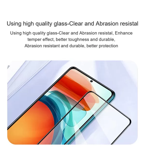 Amorus Premium silk print Full Glue zaštitno kaljeno staklo Xiaomi 13 Lite 5G