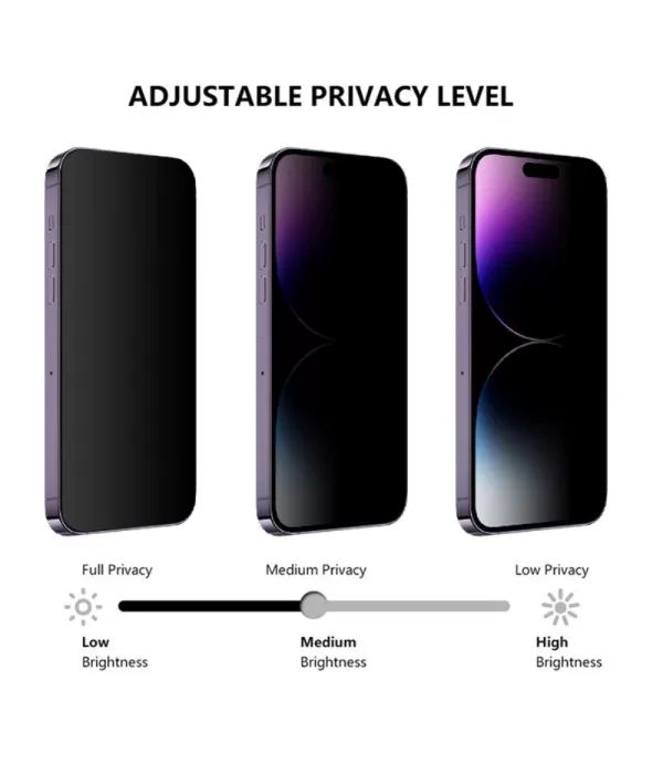 Premium Privacy  zaštitno kaljeno staklo Apple iPhone 15 Pro Max
