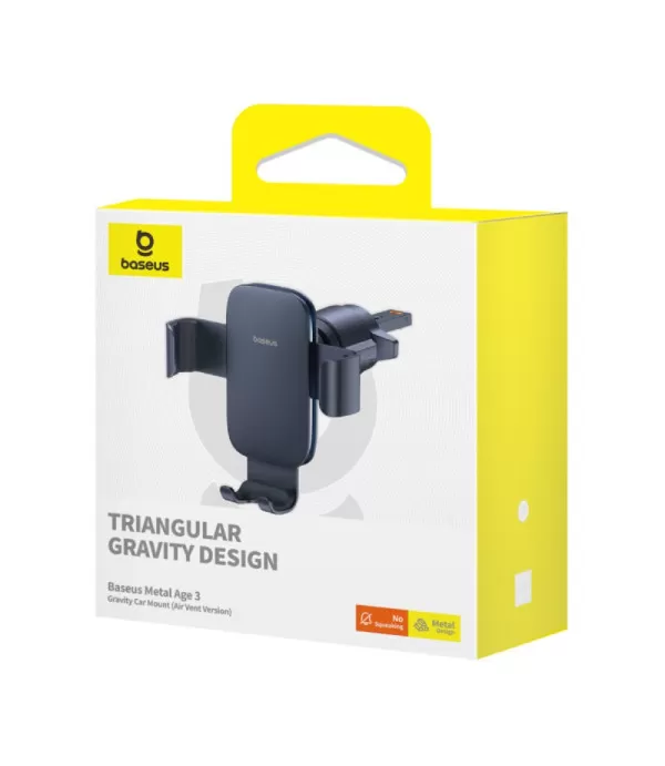 BASEUS Metal Age III Gravity nosač držač za ventilaciju
