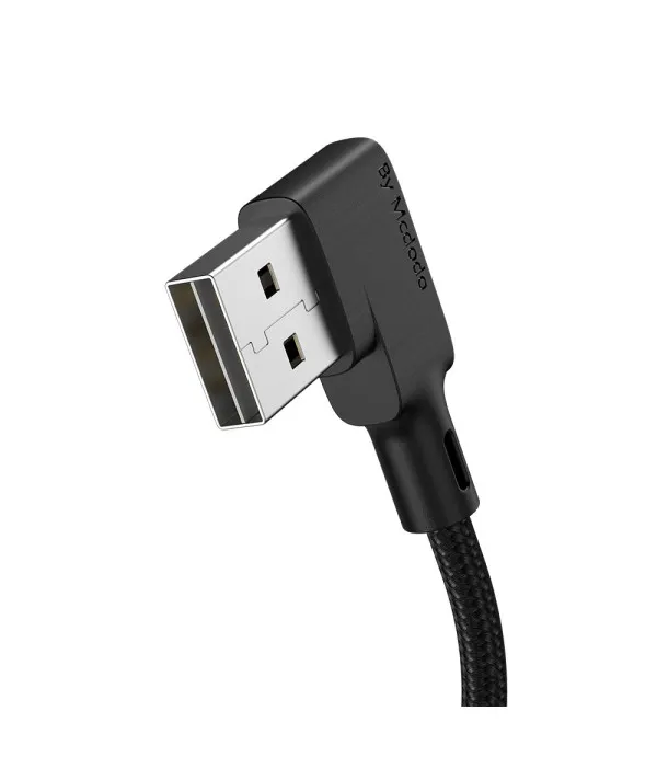 McDODO Omega serija spiralni Type C data kabel 90° kutni priključak