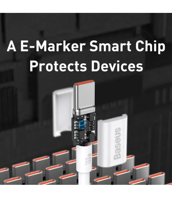 BASEUS Superior Serija kabel za brzo punjenje Type -C na Type C  100W 2m