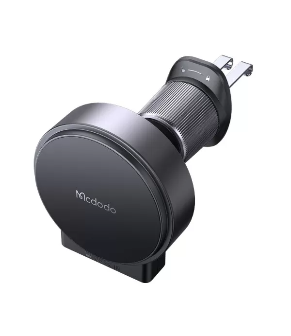 MCDODO CH-3000 Magnetski MagSafe bežični punjač nosač za automobil s ugrađenim kabelom na uvlačenje