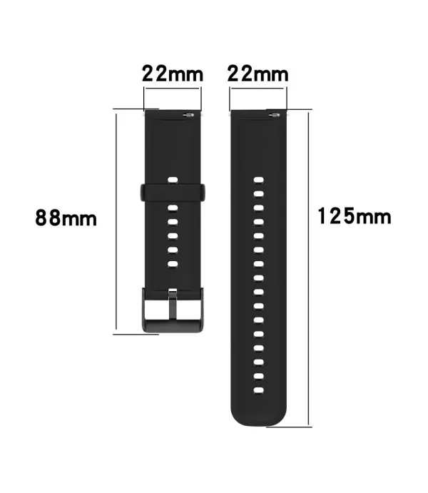 Silikonski remen za sat Huawei Watch GT3, GT2, Garmin Active