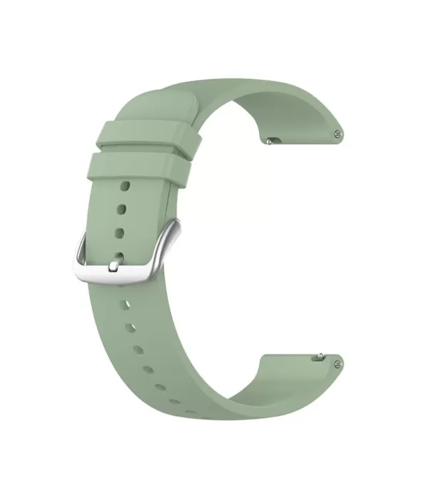 Mekani glatki silikonski remen za sat 20mm za Galaxy Watch, Garmin Forerunner 645 itd.