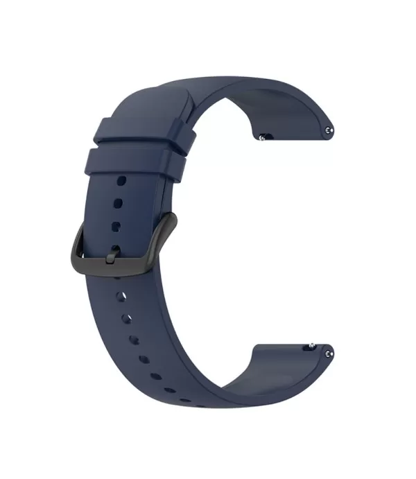 Mekani glatki silikonski remen za sat 20mm za Galaxy Watch, Garmin Forerunner 645 itd.