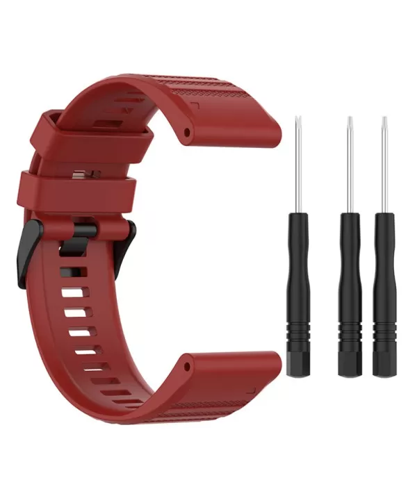 Silikonski remen za sat Garmin Fenix 5, 6, Forerunner 22mm bez brze kopče