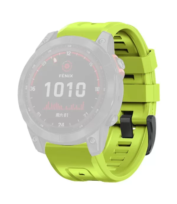 Silikonski remen s brzom kopčom sat Garmin Fenix 7, Fenix 6, Fenix 5 22mm