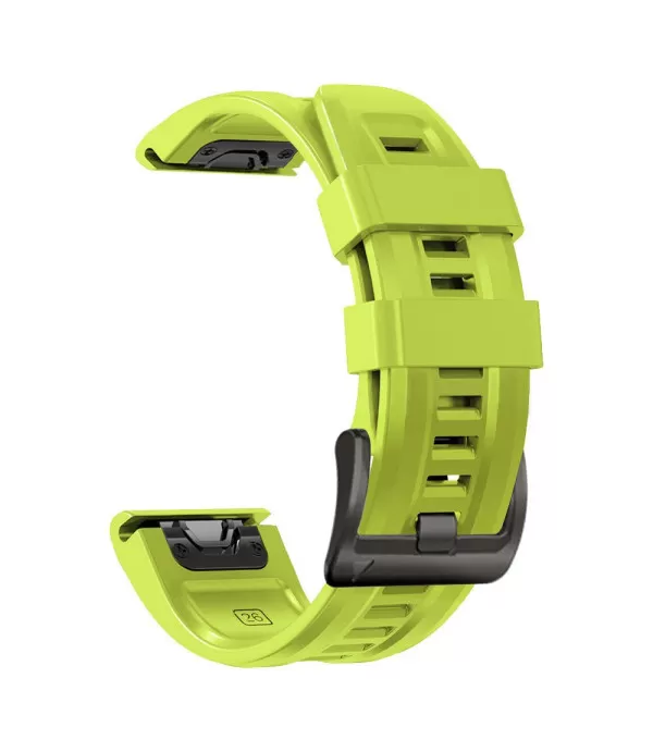Silikonski remen s brzom kopčom sat Garmin Fenix 7, Fenix 6, Fenix 5 22mm