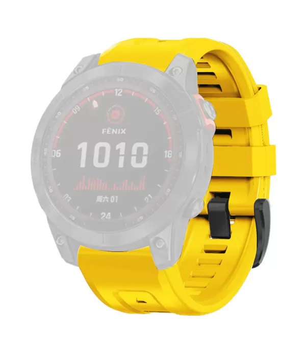 Silikonski remen s brzom kopčom sat Garmin Fenix 7, Fenix 6, Fenix 5 22mm