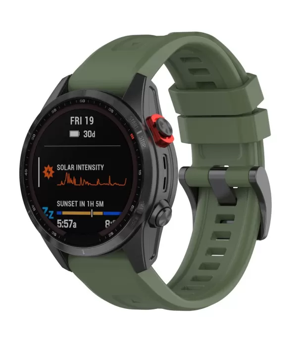 Silikonski remen s brzom kopčom sat Garmin Fenix 7X, Fenix 6X, Fenix 5x 26mm