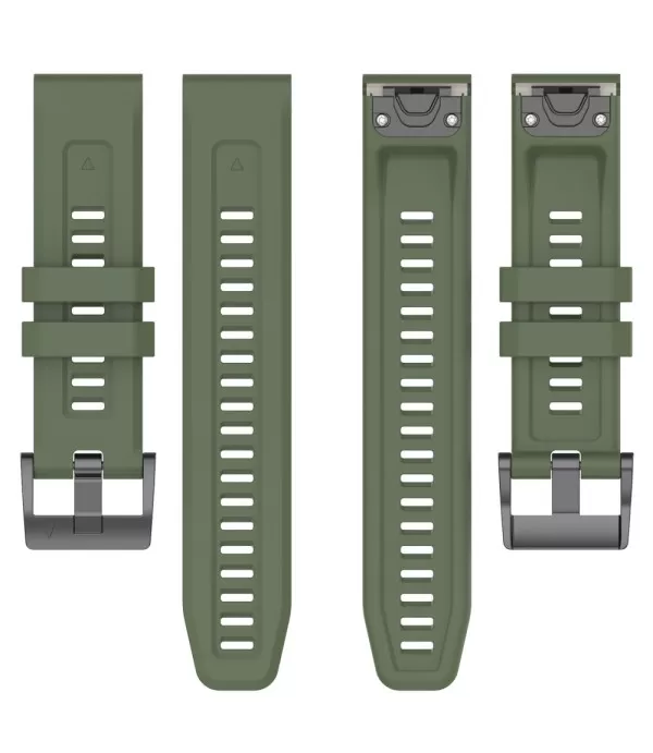 Silikonski remen s brzom kopčom sat Garmin Fenix 7X, Fenix 6X, Fenix 5x 26mm