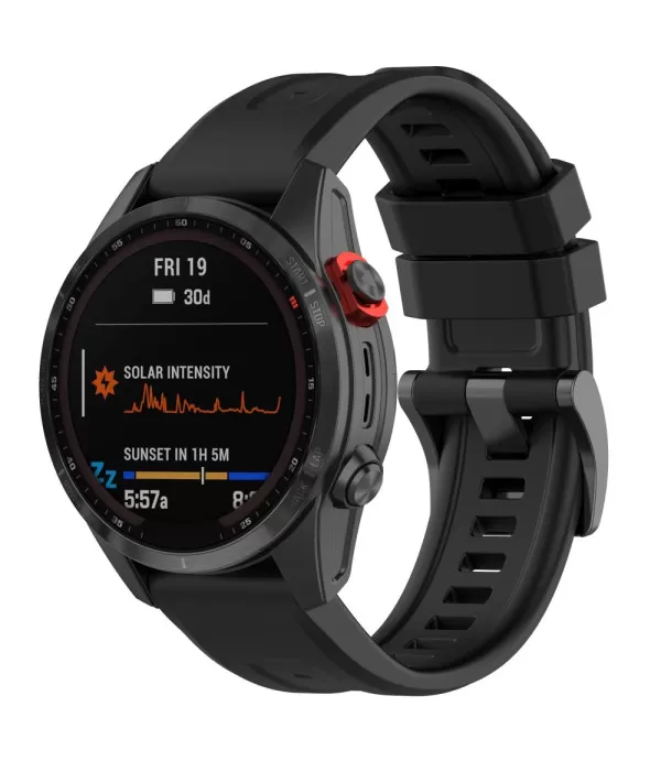 Silikonski remen s brzom kopčom sat Garmin Fenix 7X, Fenix 6X, Fenix 5x 26mm