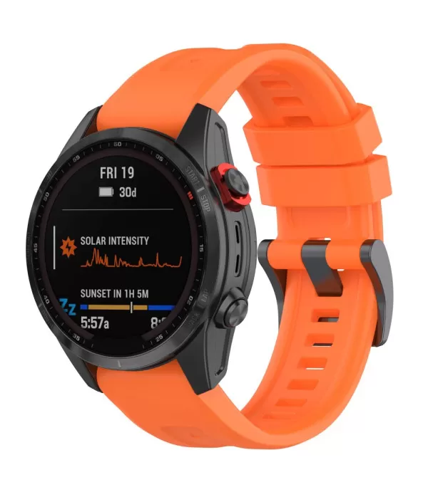 Silikonski remen s brzom kopčom sat Garmin Fenix 7X, Fenix 6X, Fenix 5x 26mm