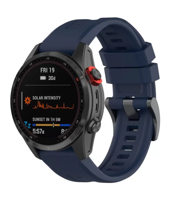 Silikonski remen s brzom kopčom sat Garmin Fenix 7, Fenix 6, Fenix 5 22mm