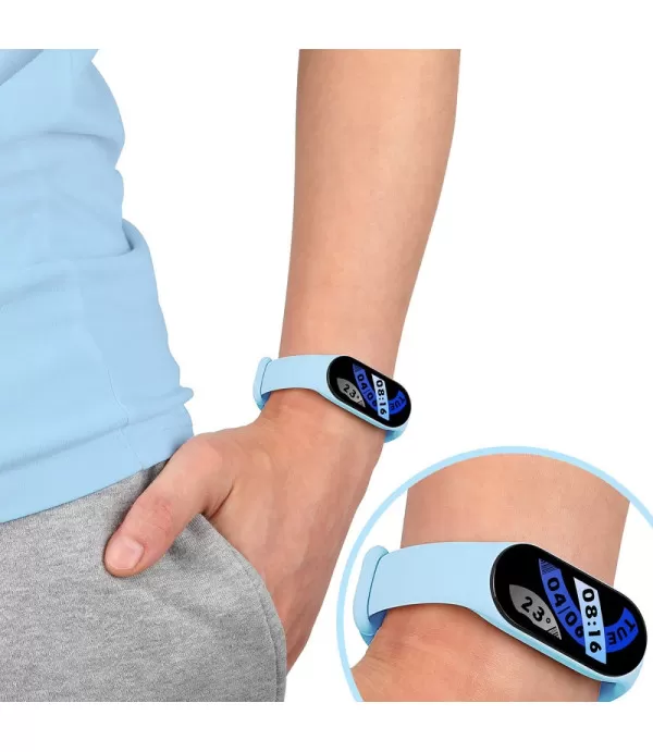 Silikonska narukvica remen za Xiaomi Mi Band 5, 6 i 7